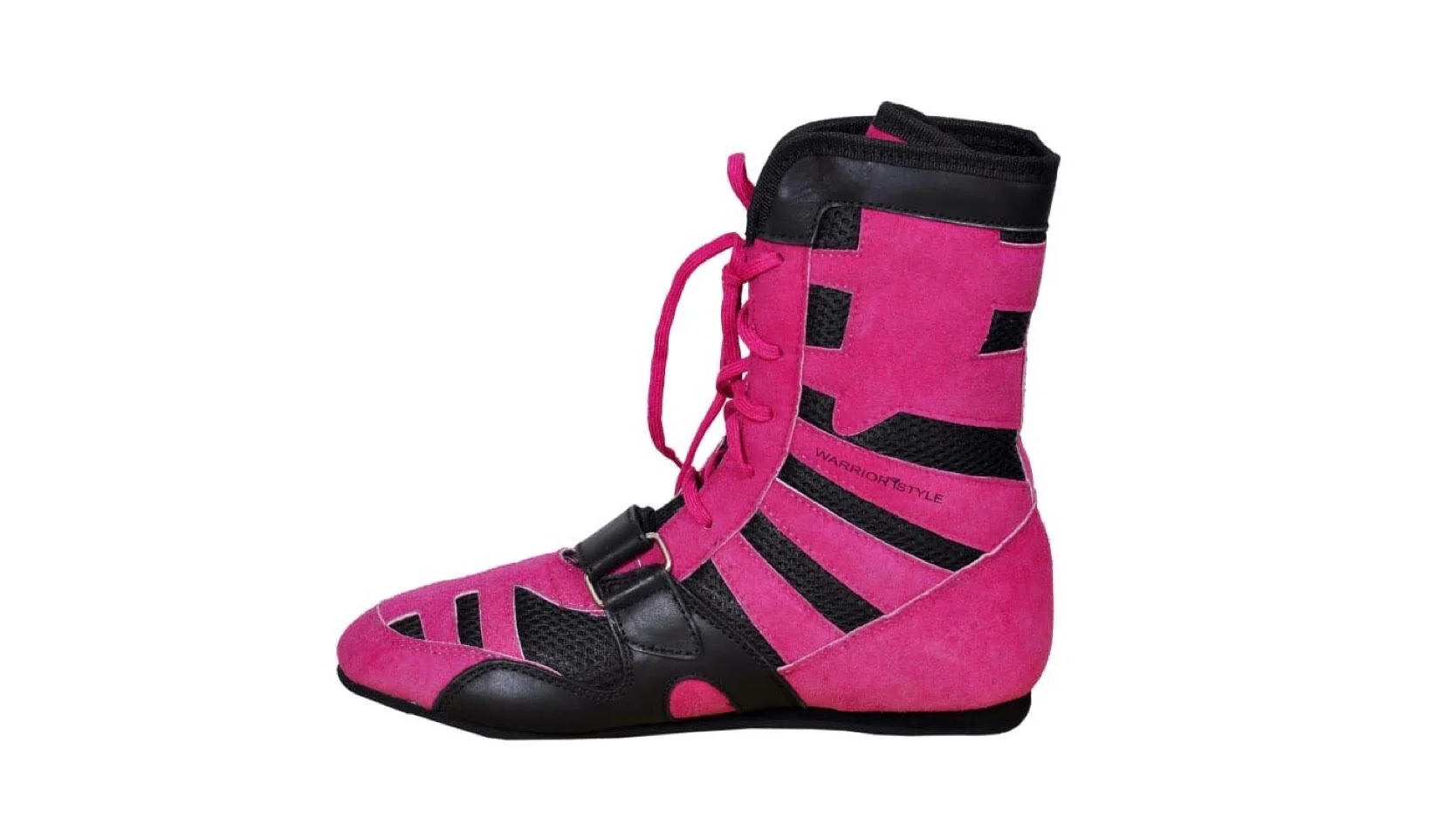 pink boxing shoes