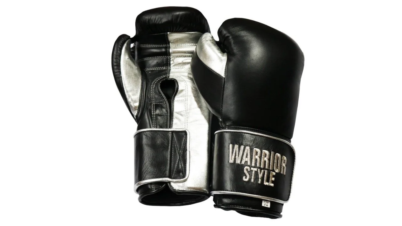 embroidered boxing gloves