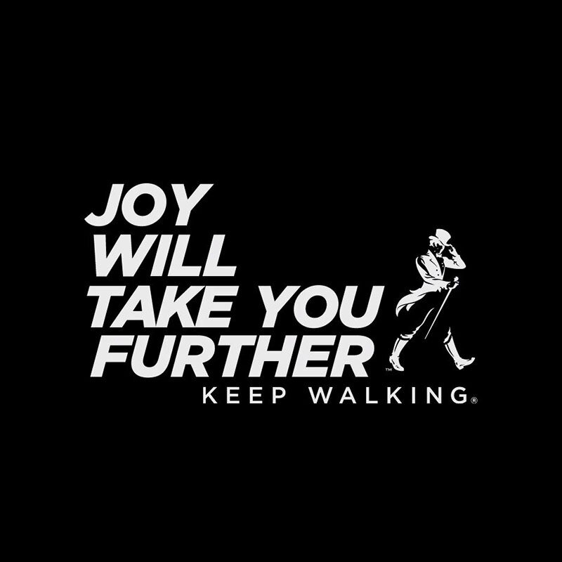 JOHNNY WALKER WALK WITH JOY