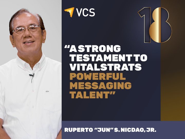 CHAIRMAN OF THE ADVERTISING FOUNDATION OF THE PHILIPPINES JUN NICDAO PARTNERS WITH VCS ON VOTER EMPOWERMENT