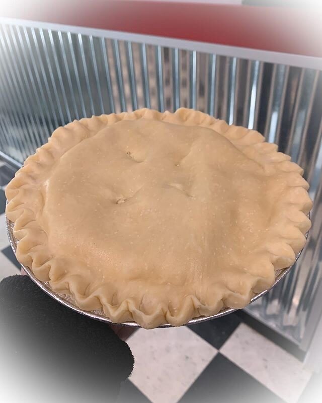 Take ‘n’ Bake chicken pot pies!! $15 serves 2-4! 
Available today 2pm-7pm!
Curbside pick up only!
