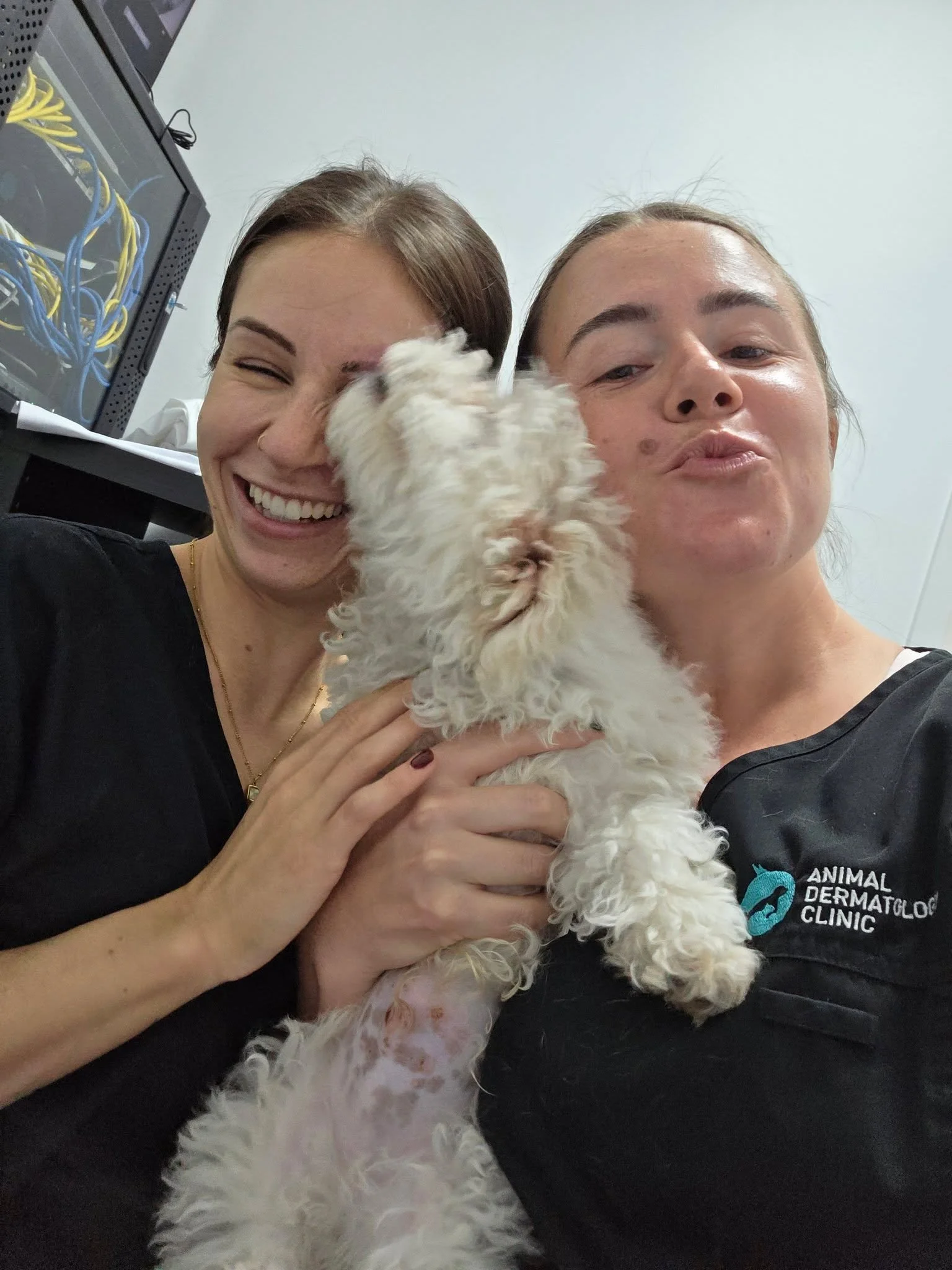 Fridays in the office look like this 🐶💋

Puppy kisses, happy nurses, and just the right amount of chaos to end the week on a high note.🤪