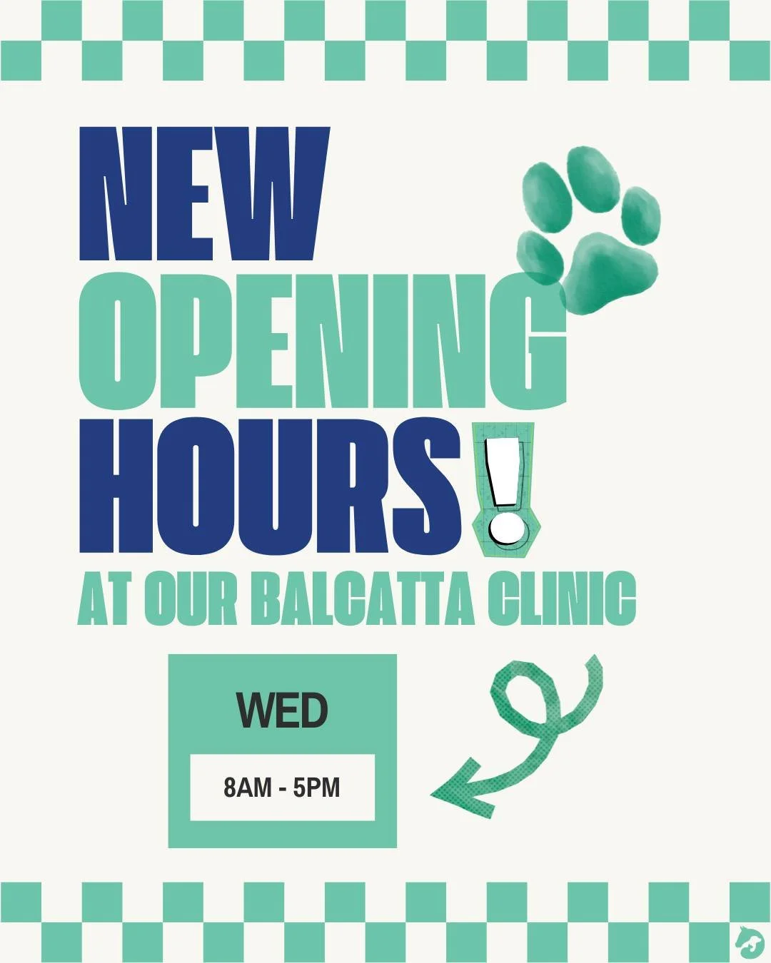 📣 Important update: new Balcatta clinic days starting December!

We&rsquo;re making some changes to our weekly schedule at the Balcatta Clinic beginning in December.

💙New clinic days:
Wednesdays &ndash; Venom immunotherapy clinic and monthly injec