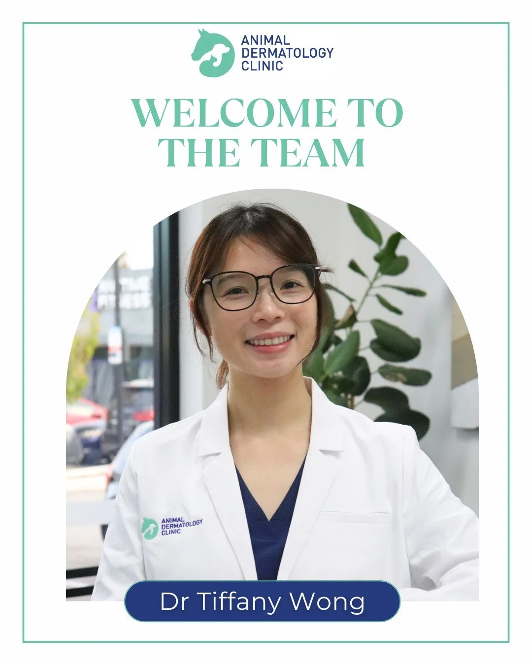 ADC Perth team is delighted to welcome Dr Tiffany to our dermatology team! 😍

Dr Tiffany graduated from Murdoch University with a Doctor of Veterinary Medicine (DVM) in 2022. Since then, she has been working as a general practitioner at a specialty 