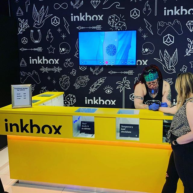 If &ldquo;temporary bad decisions&rdquo; are more your speed than getting an actual #tattoo, we&rsquo;ve partnered with @inkbox to bring their magical product to the #TattoodAmerica experience! Their semi-permanent #tattoo technology looks like the r