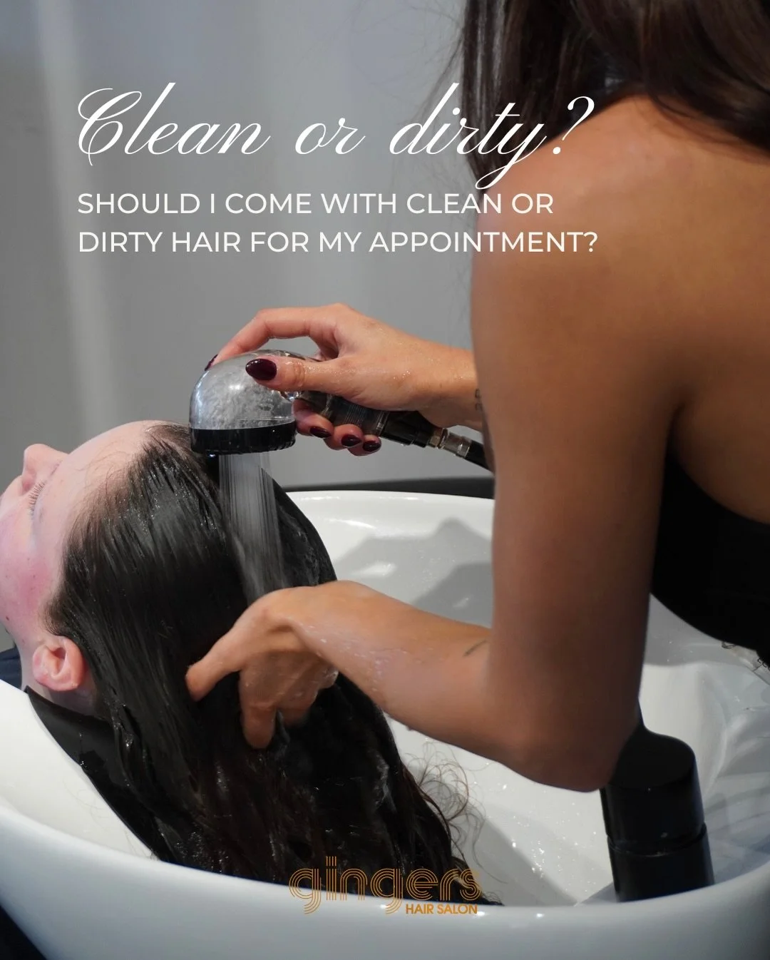 Not sure whether to wash your hair before your appointment?
A light wash or a day-old style both work, just skip heavy products so we can get the best results for your cut or colour ✨
&bull;
&bull;
&bull;
 #hairdressing #melbournesalon #melbournehair