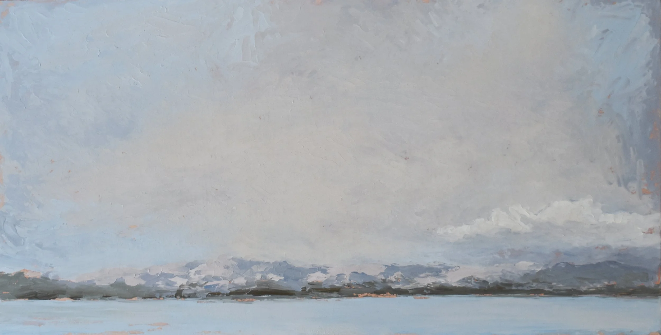 Smoke Over Kangaroo Island Shortlisted Painting for the Bayside Acquisitive Art Prize