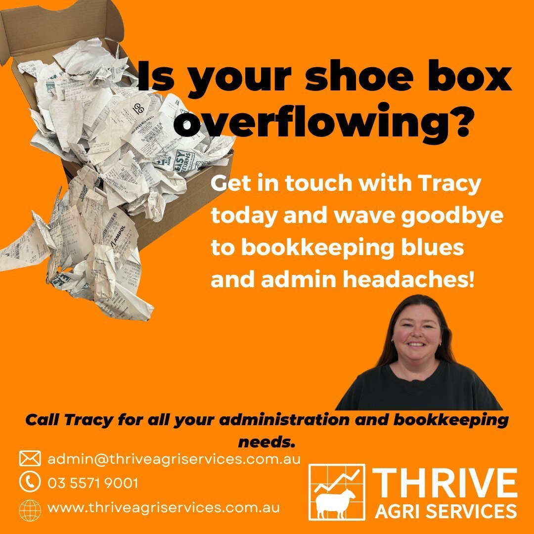 Contact Tracy today to transform your financial chaos into success!
03 5571 9001