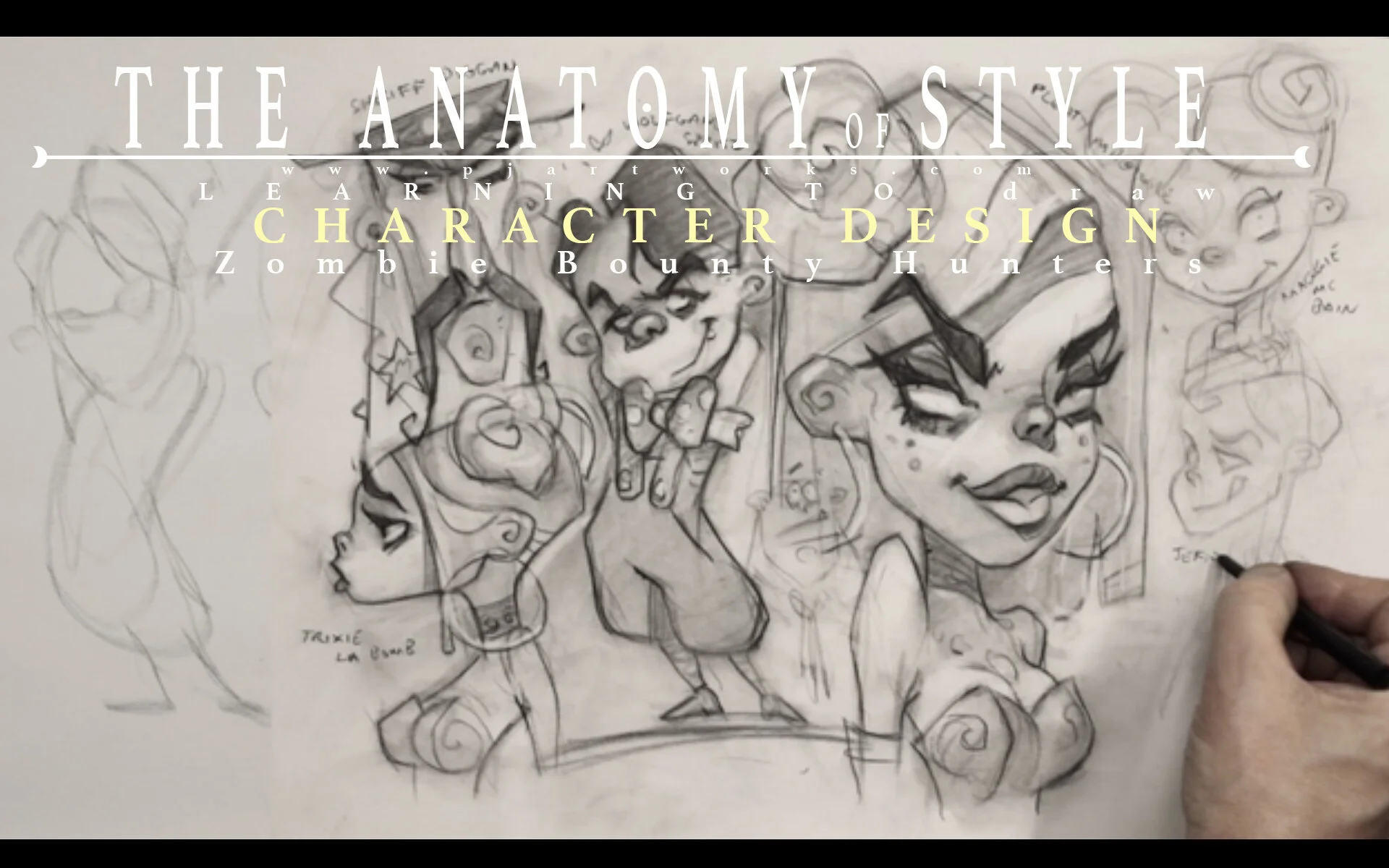The Anatomy of Style: Character Design: Zombie Bounty Hunters 