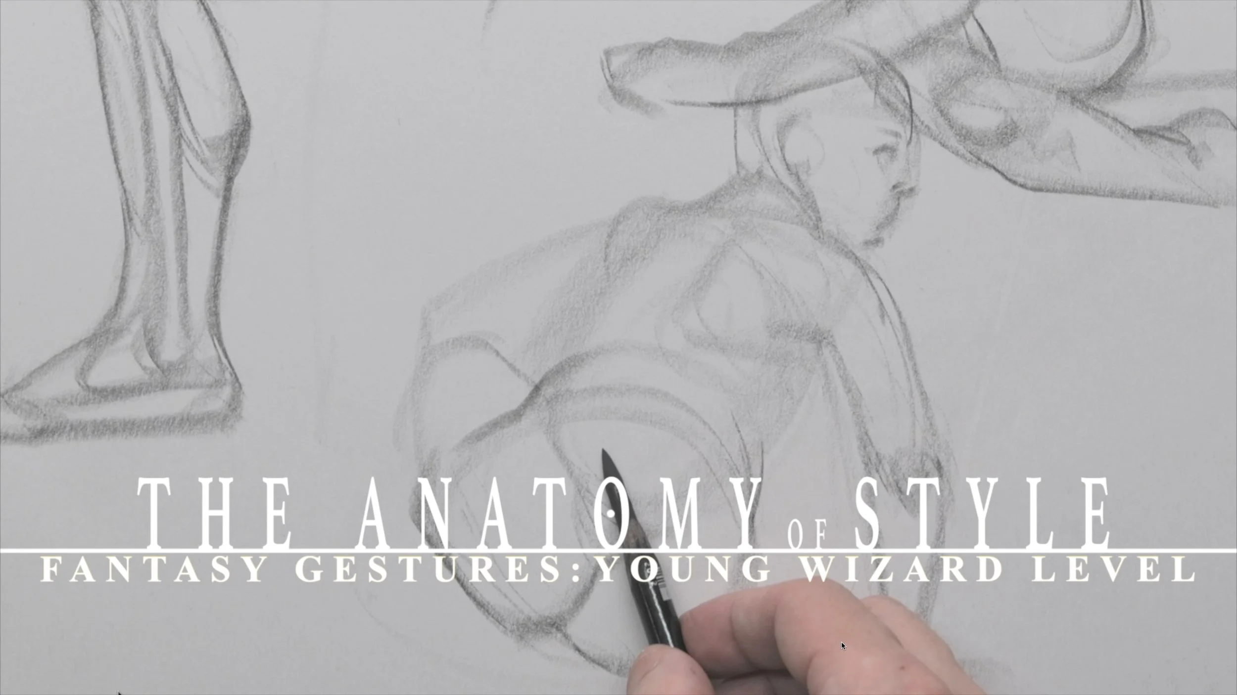 Fantasy Figure Drawing Wizardry Potion 8