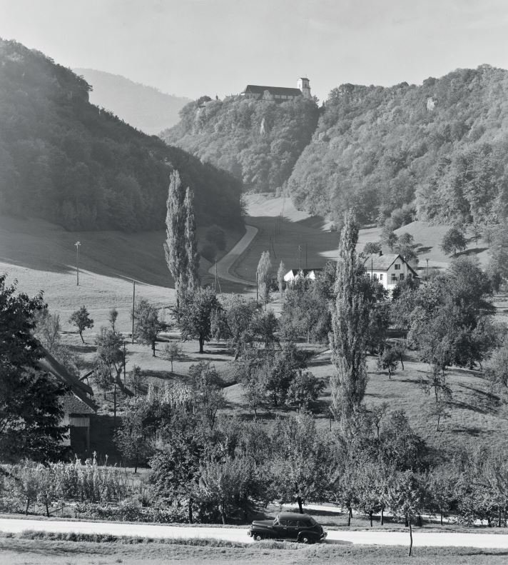 Ausstellung von historischen Fotografien  im Klosterhotel Kreuz in Mariastein 