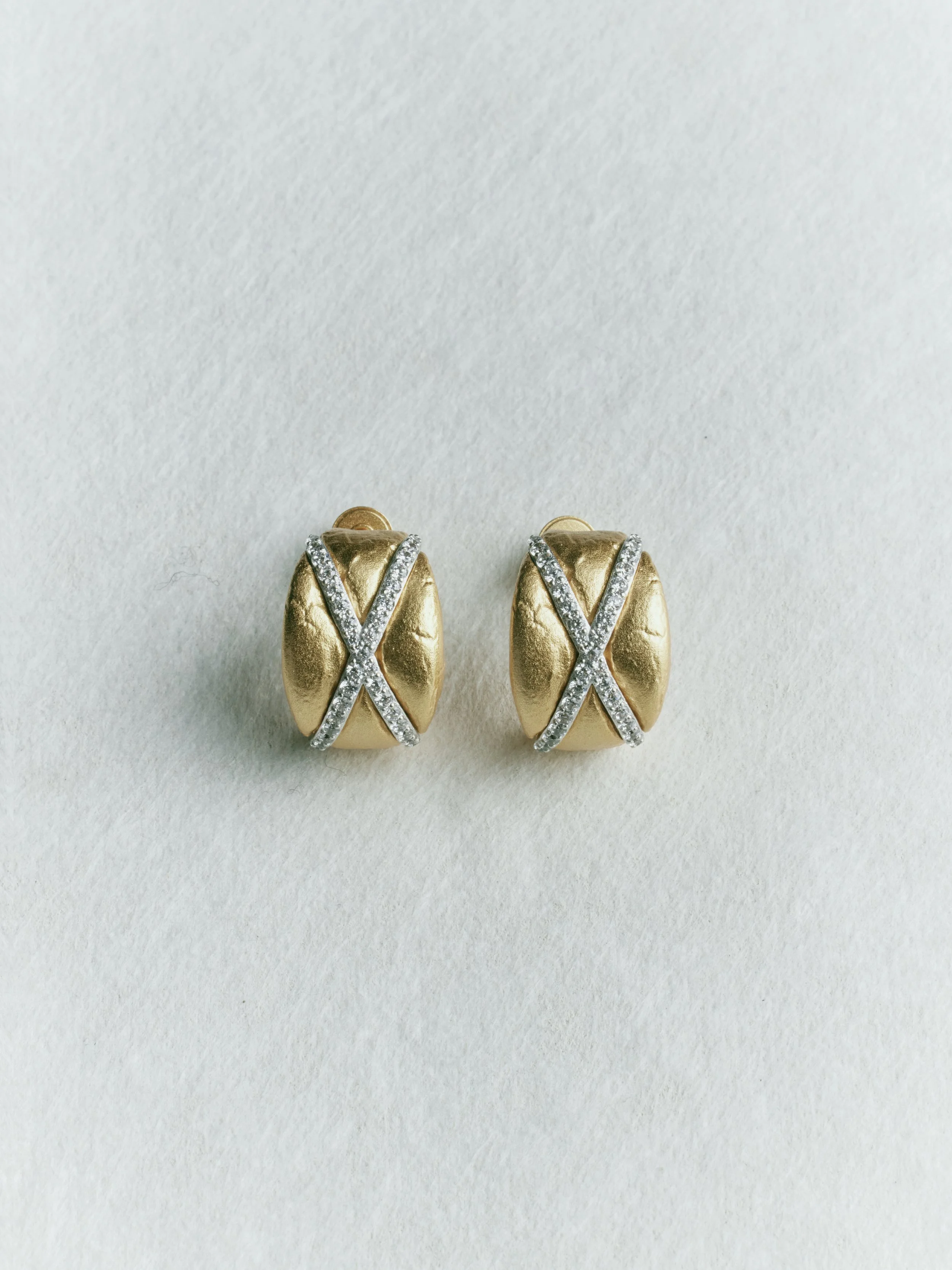 Starry X-Arch Earrings