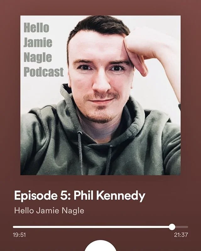 I appeared on my first podcast! Jamie Nagle kindly asked me to appear on his podcast 'Hello Jamie Nagle' in which 10 people answer 10 questions about the world through their eyes in 10 minutes. (Mine took 21 minutes, but for those who know me, you'll
