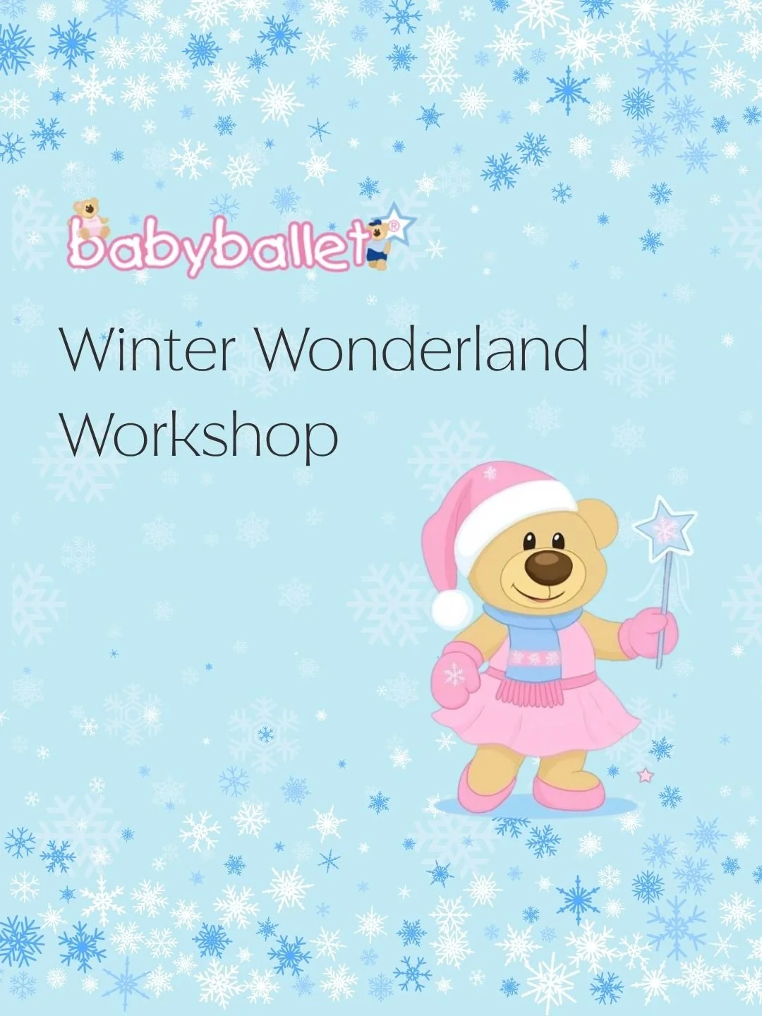 Winter Wonderland Workshop at babyballet®