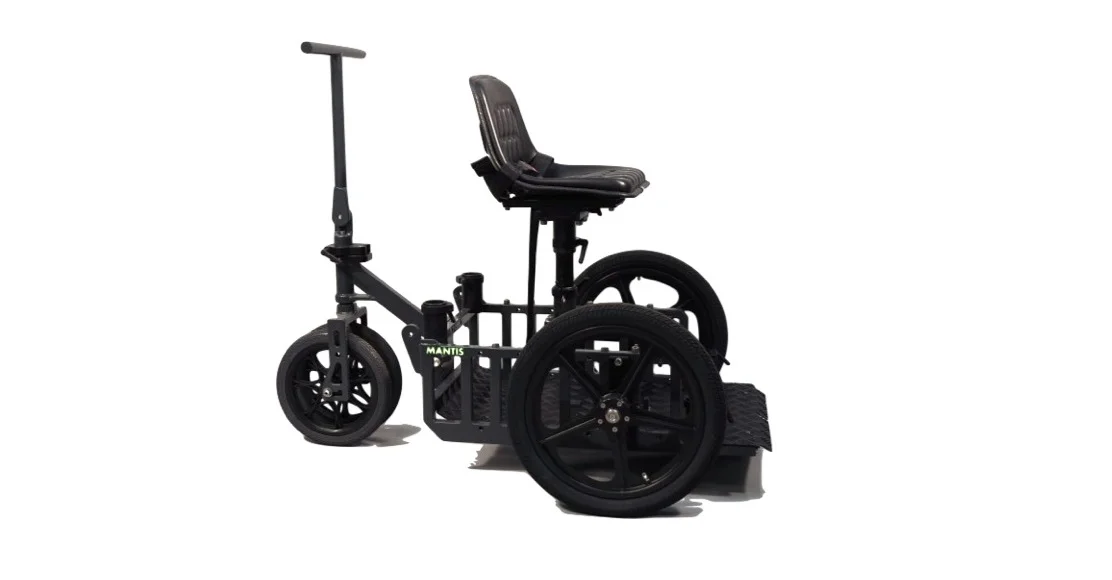 Rickshaw Mantis - Ballon wheels included - Step on off - Hard mount to rickshaw