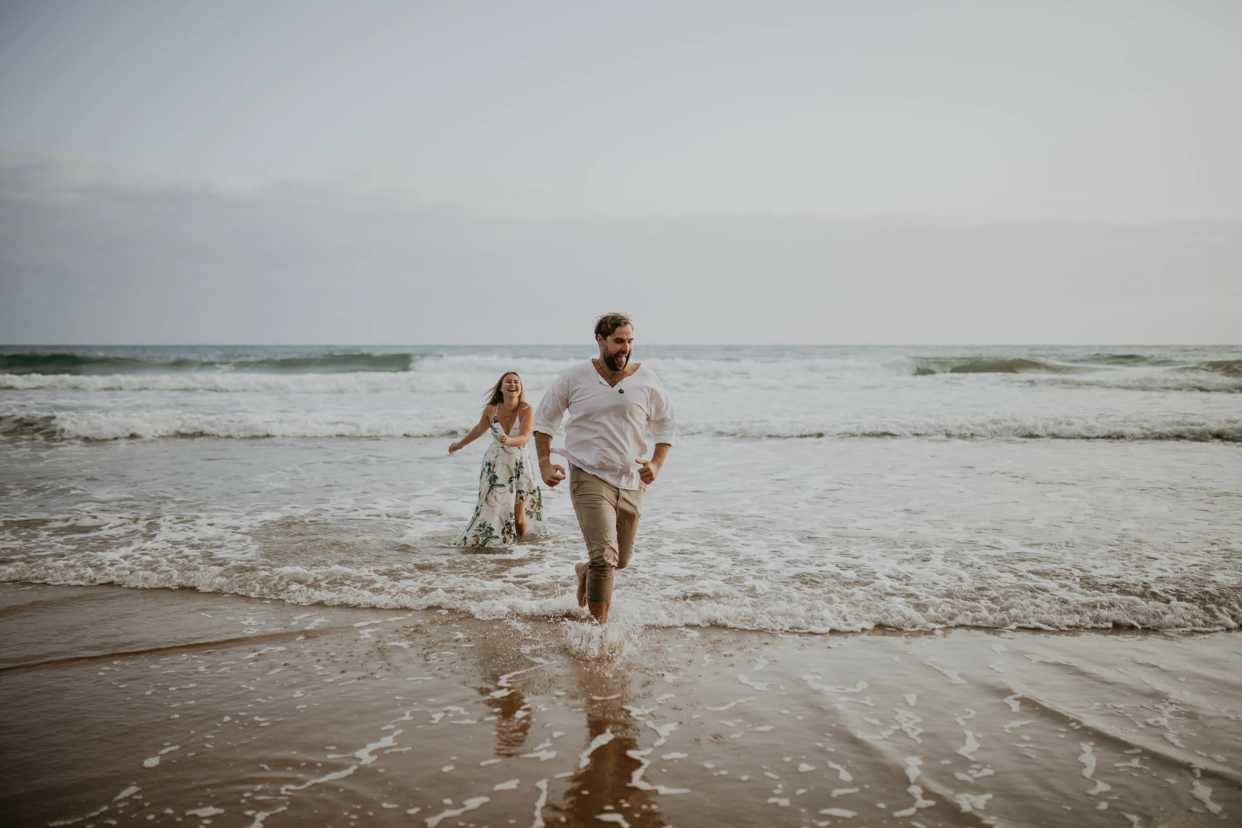 sunshine coast couples engagement photographer