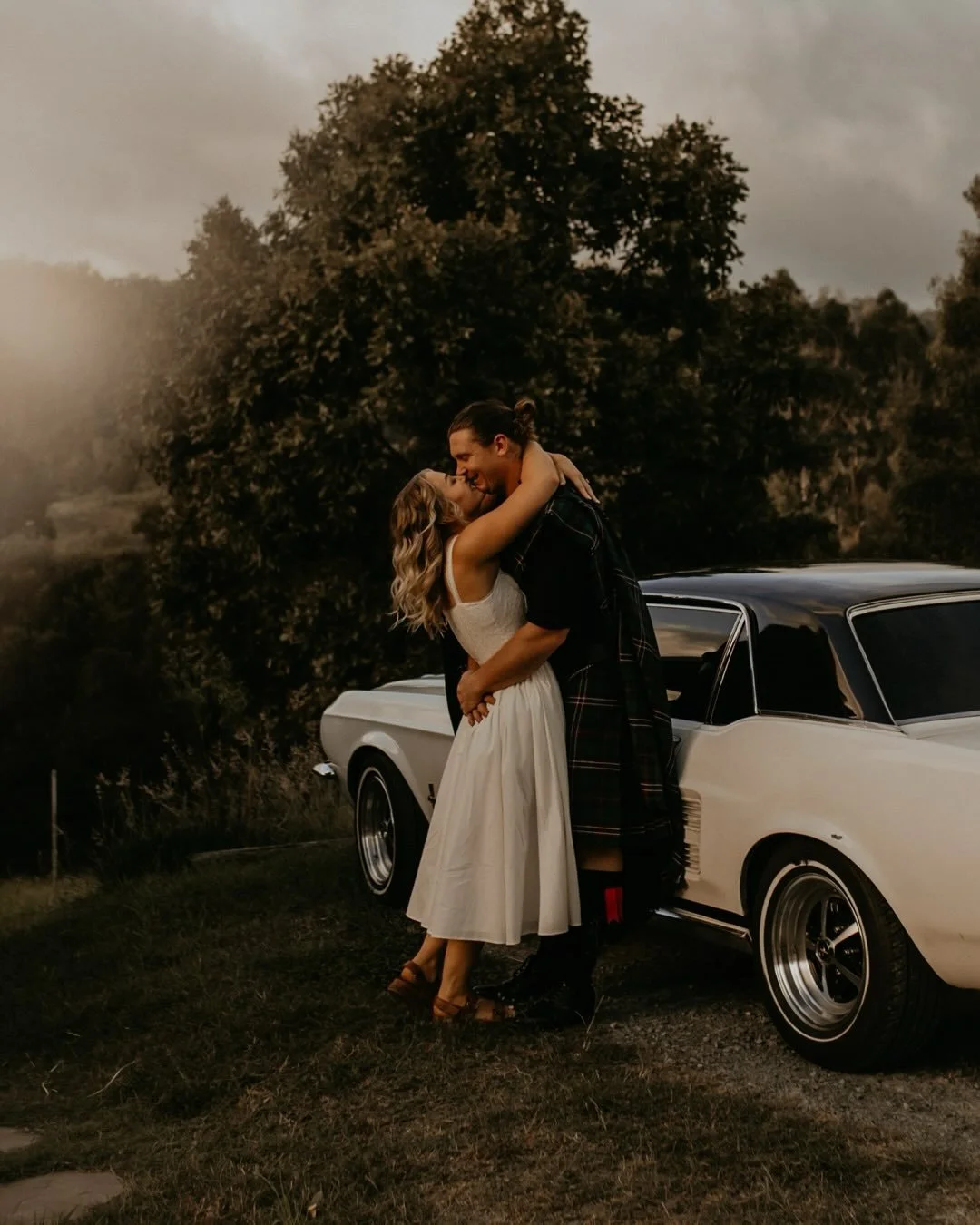 A moment for the Mustang&hellip;
but it&rsquo;s the way they look at each other for me 🖤