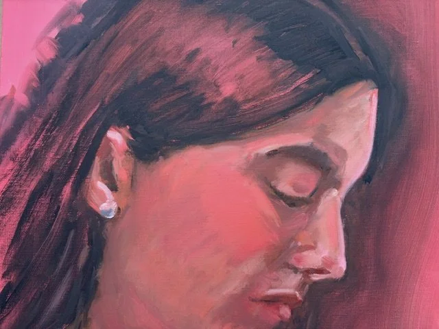 Oil on linen canvas, 40 x 50cm