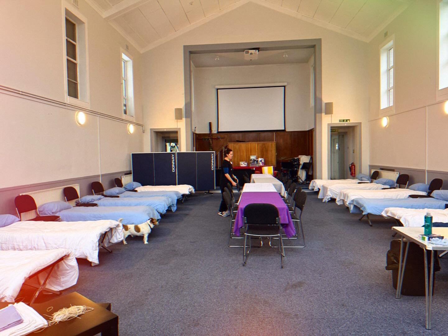 Last week we hosted our first Thursday evening of the @robesproject_ #WinterNightShelter. It was lovely to meet our guests and to eat and play games together. Looking forward to good food and conversation later today. Thank you so much to our wonderf