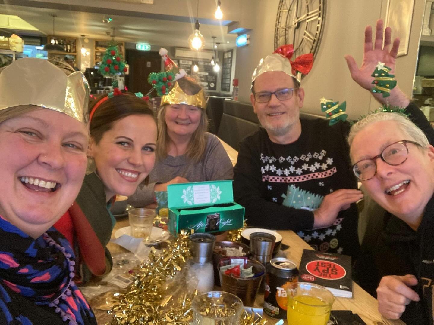 What a joyful Christmas celebration our local Baptist ministers cluster enjoyed last week! Complete with crackers, a quiz, prezzies, Christmas decs, the whole cahoot. Thankful for these colleagues in ministry, in all our diversity and motley crew-nes