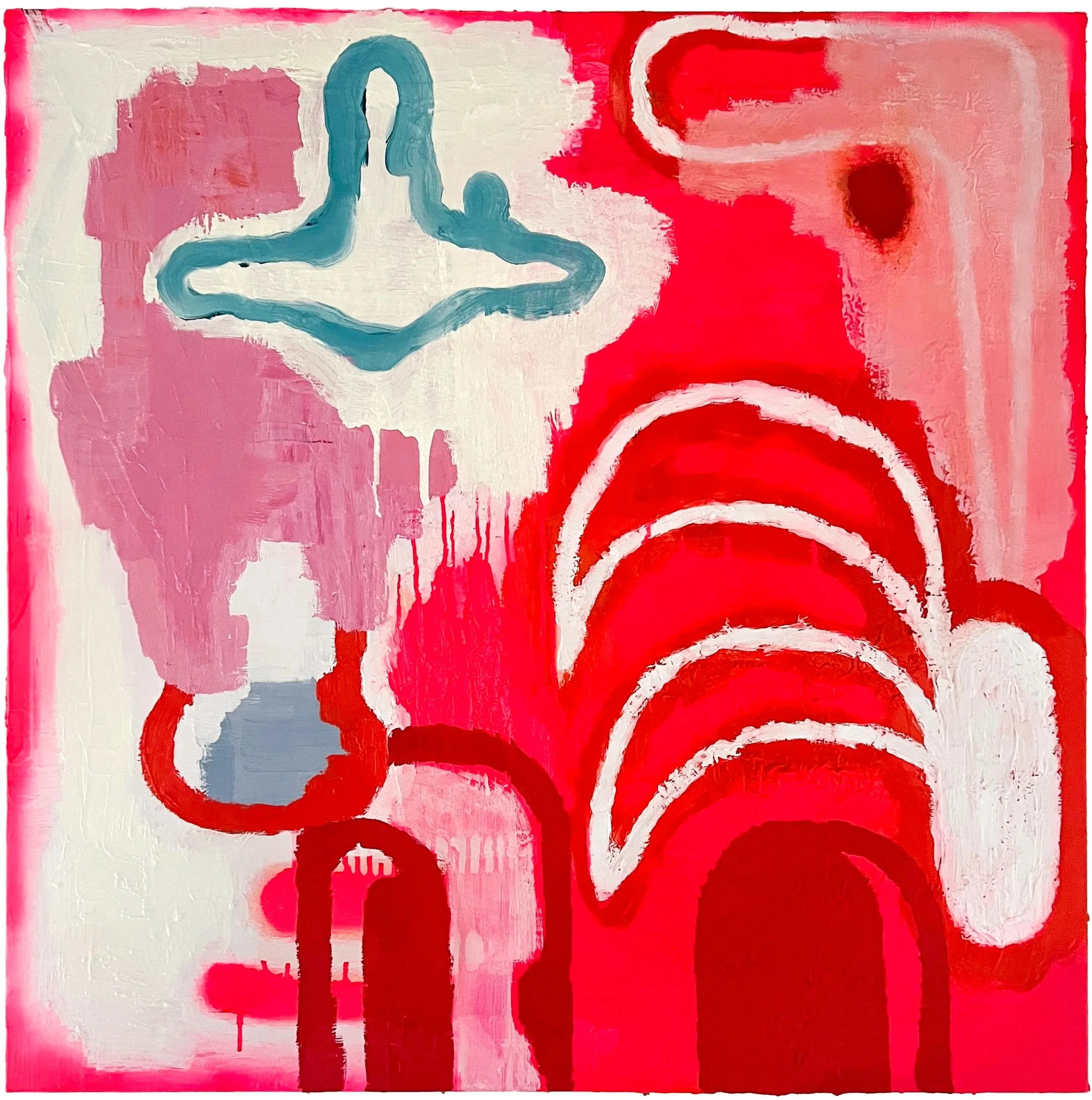 SILENT COMPANION /// 2025
Oil on canvas /// 100 x 100 cm