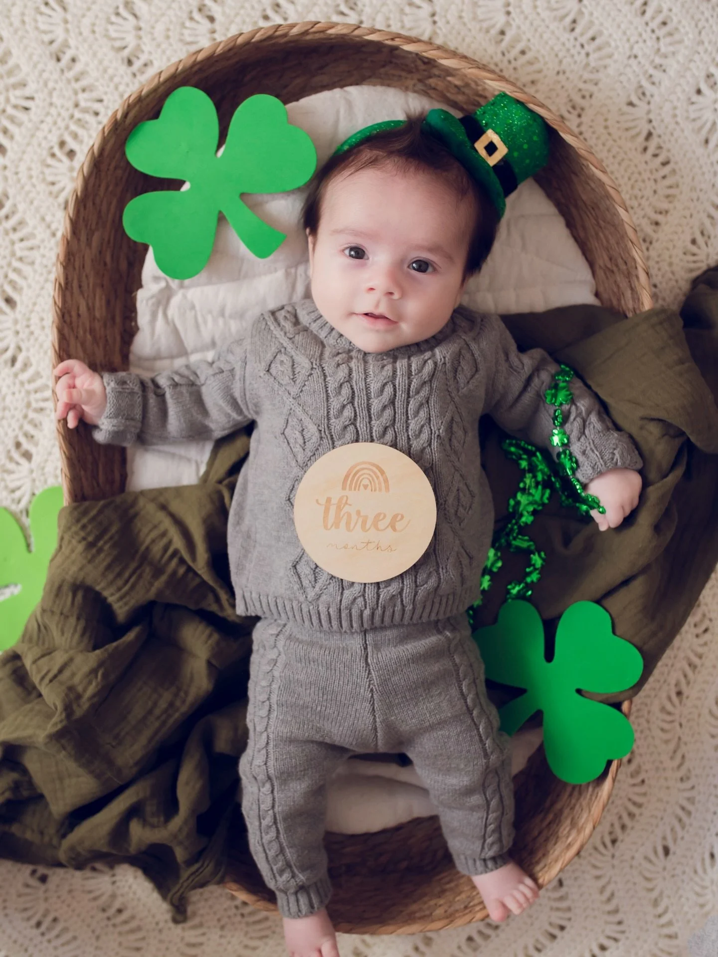 Happy St Patrick&rsquo;s Day 🍀 A little throw back to each of my baby&rsquo;s first St Patti&rsquo;s because I&rsquo;m trying to stay a little more active on here and none of my babies wanted to take photos today 😂

First photo: Archie fart 3 month