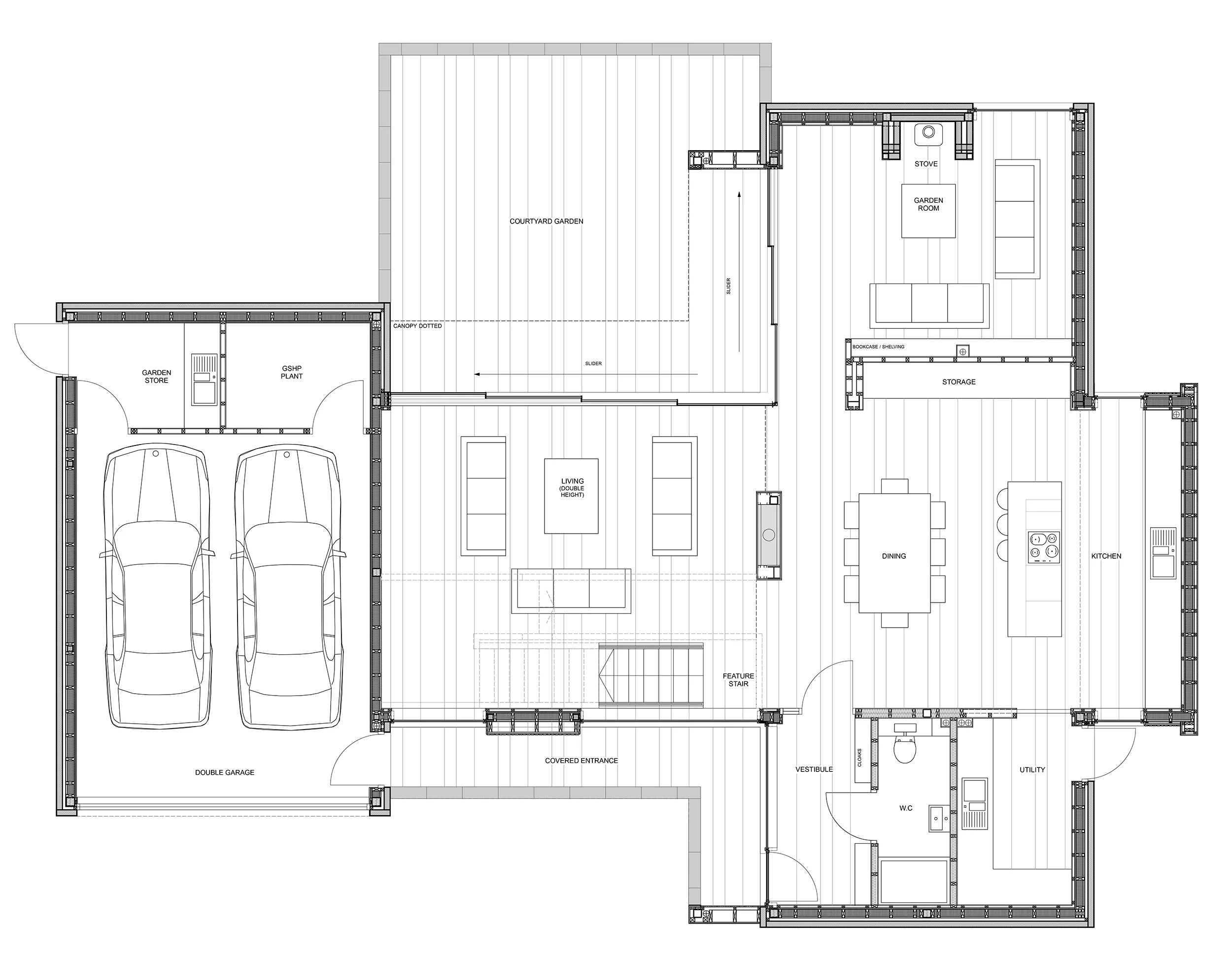 Extrovert Ground Floor Layout