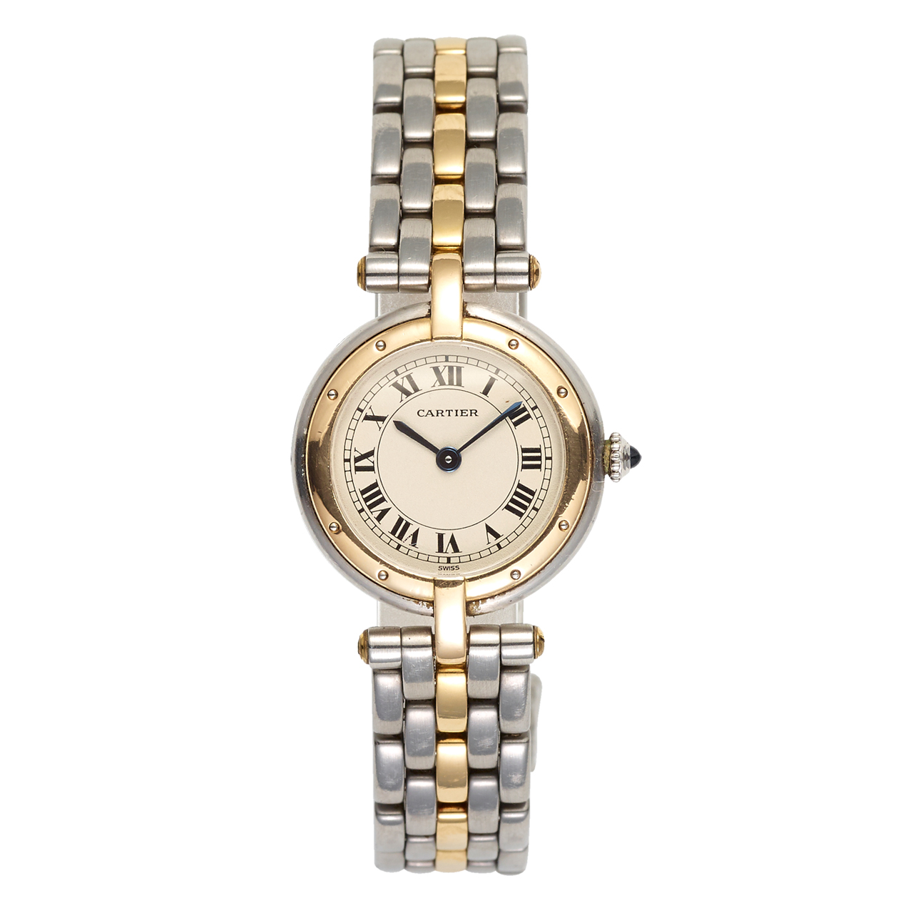 Reklame den første Gæstfrihed Cartier ur i stål & amp; 18kt guld — Klaus Rygaard Ure & Smykker