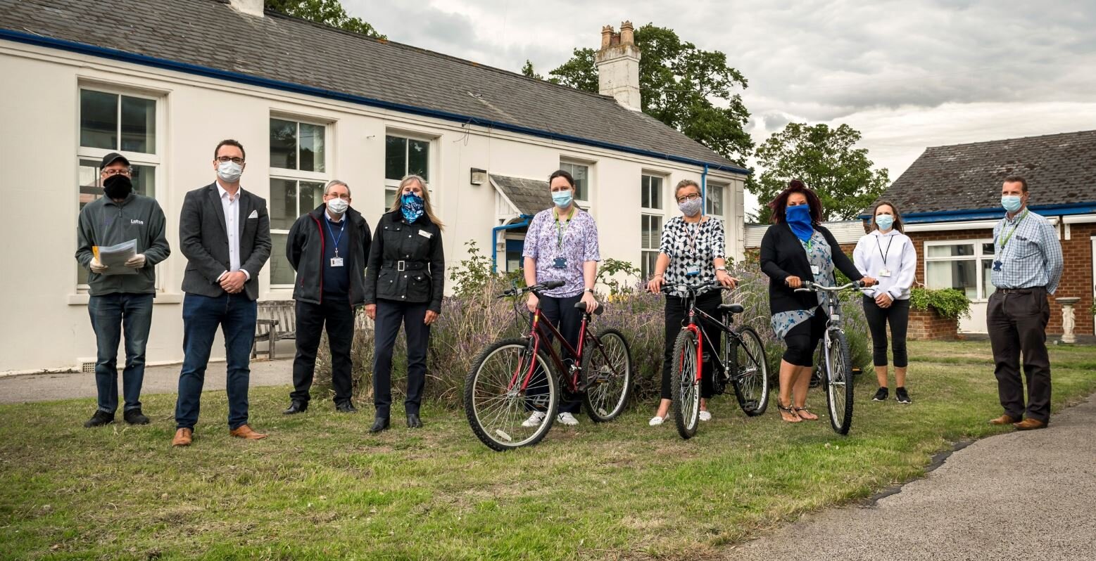Abandoned bikes restored for NHS key workers
