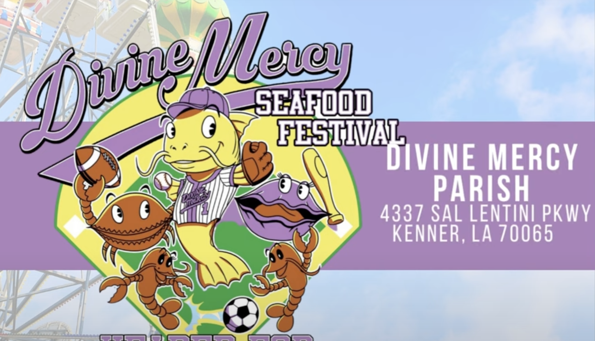 Phat Hat at Divine Mercy Seafood Festival - Metairie, LA 