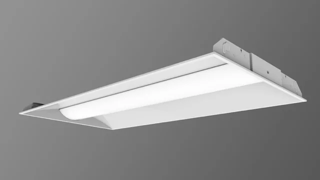 Efficient LED Troffer with Advanced Lighting Controls - 145 lumens per watt
