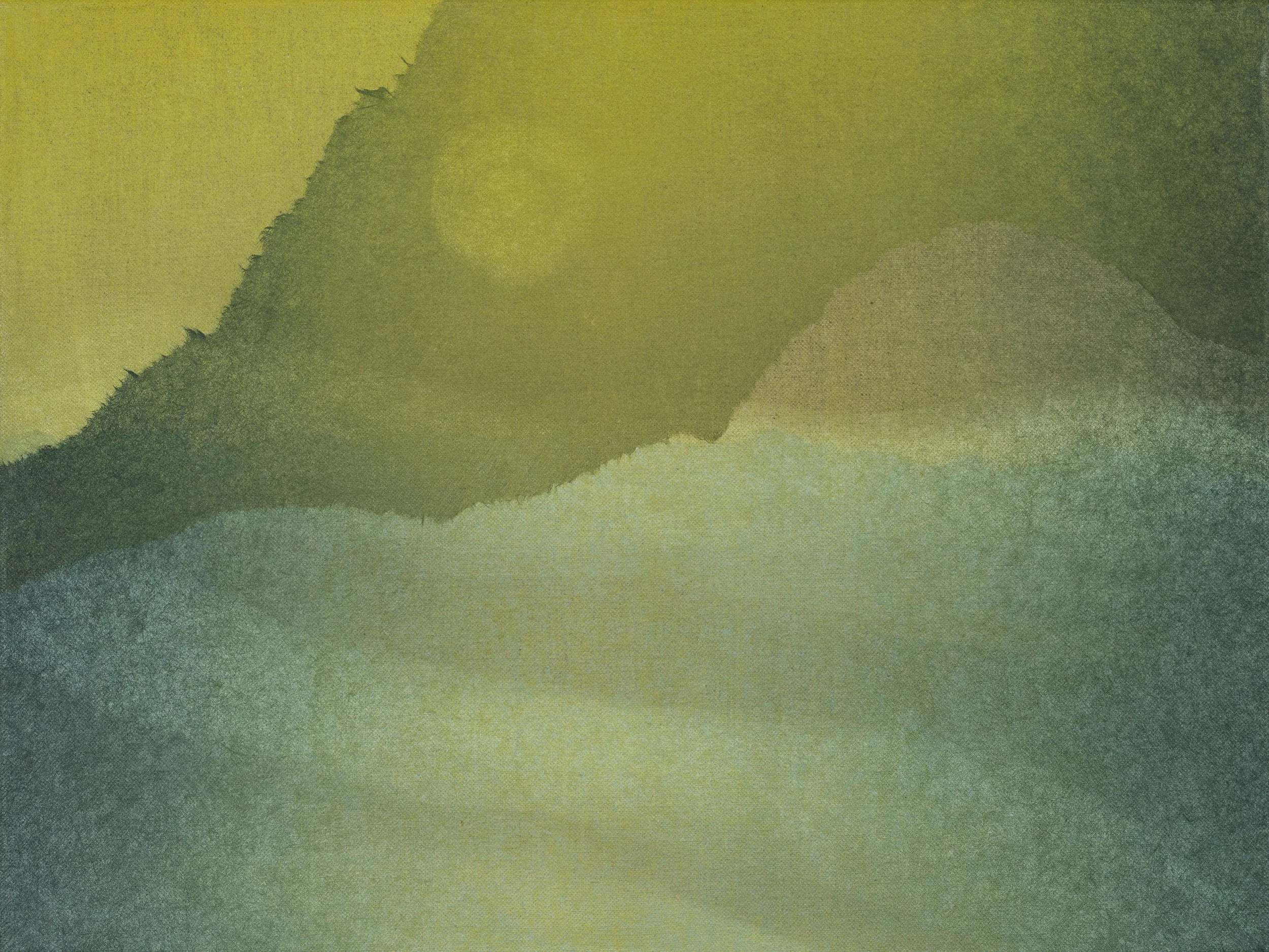  printed papers with distemper on linen 
