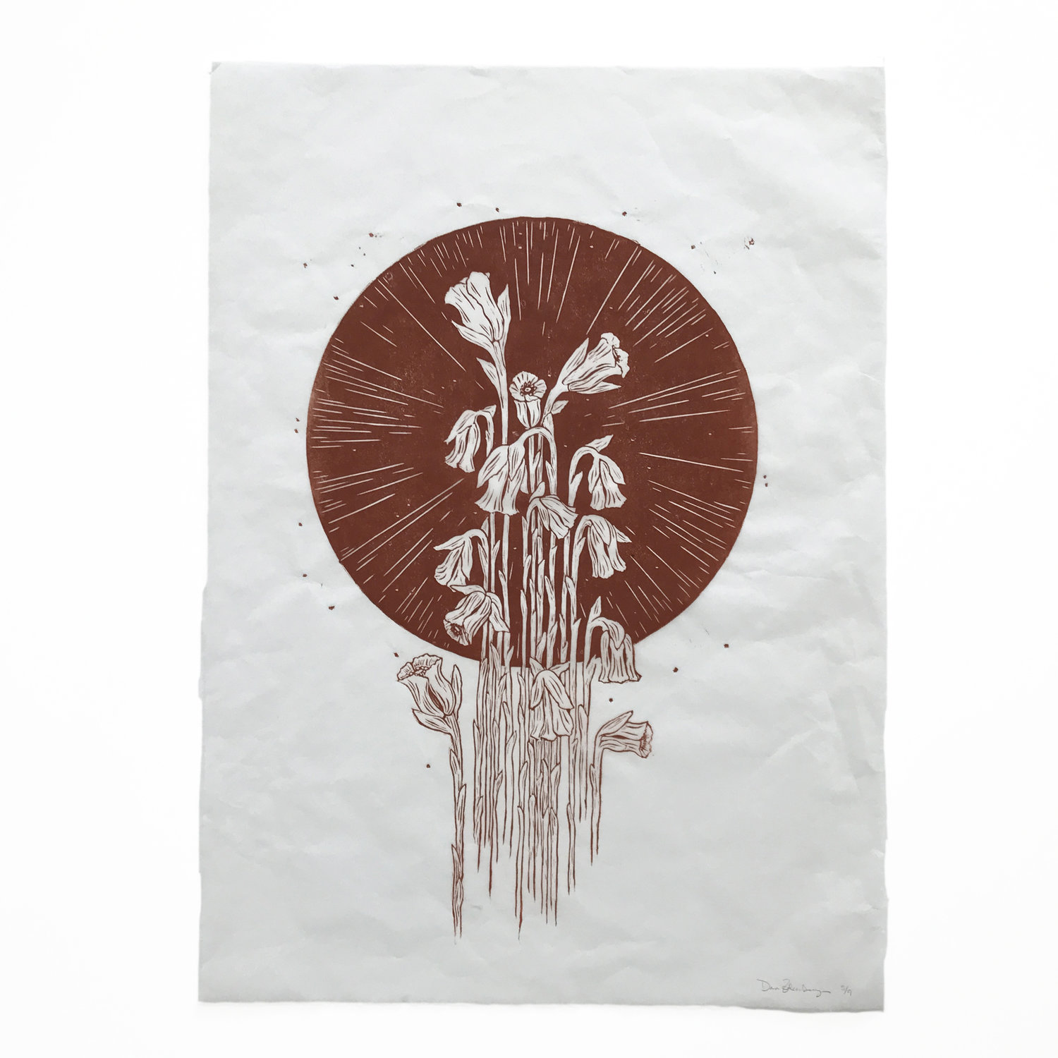 Ghost Flower Medallion - $550