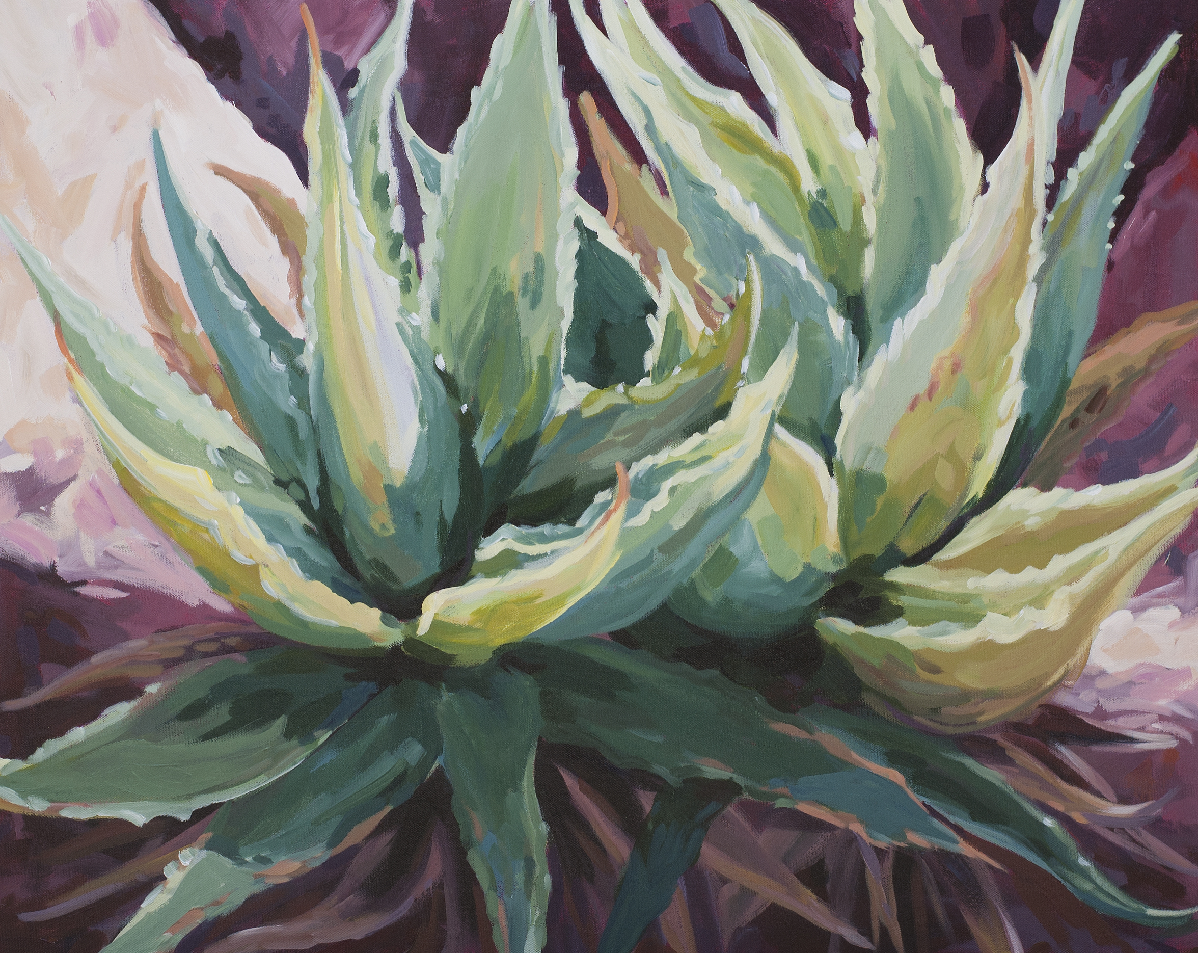 Plum Agave - $850