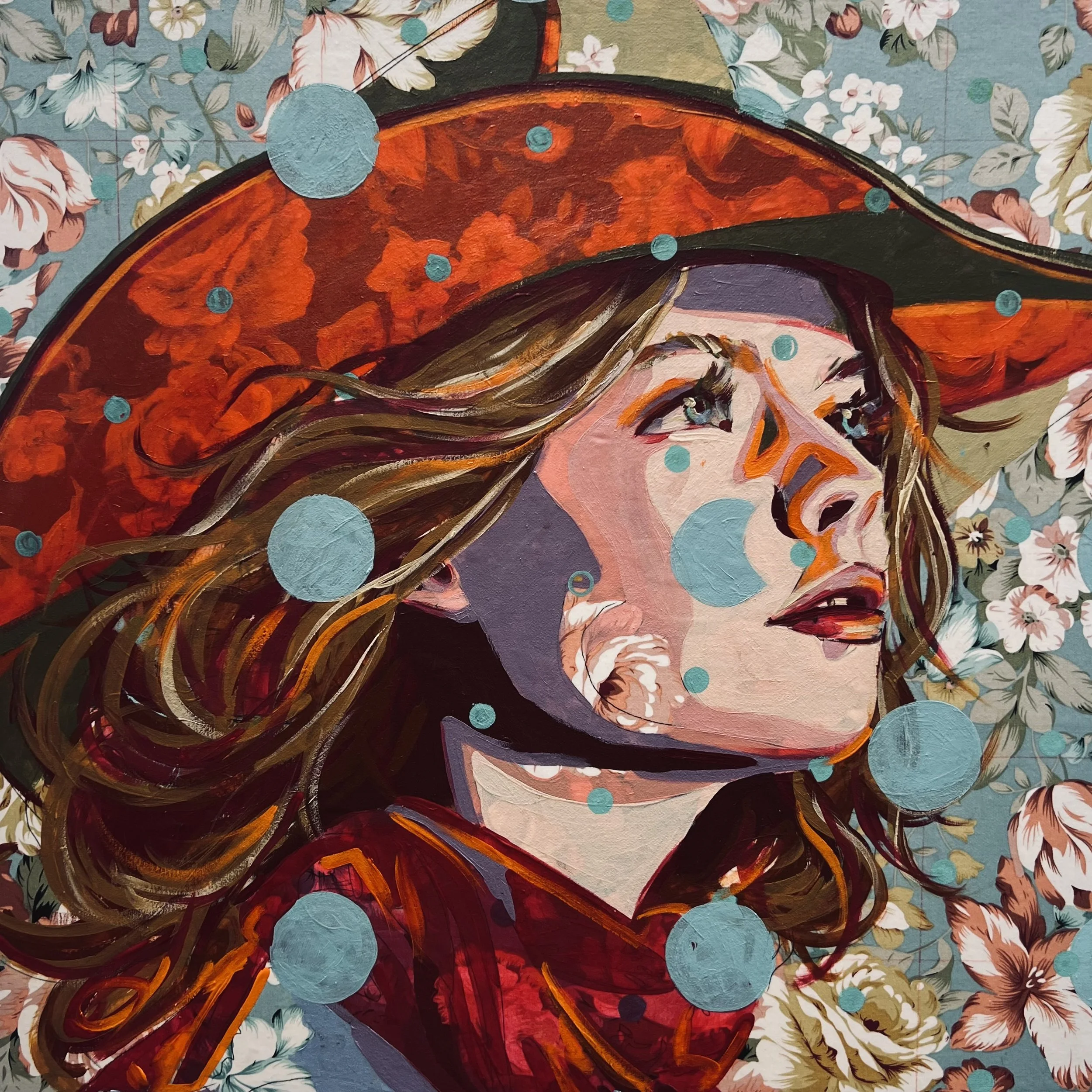 Wallflower at Sunset - $3,800