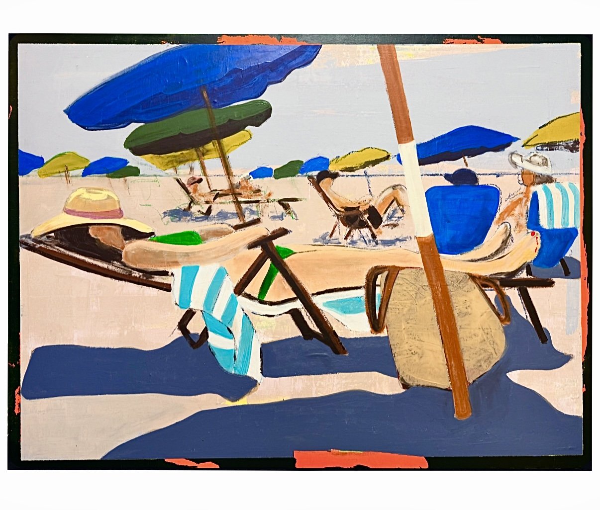 The Beach Reader - SOLD