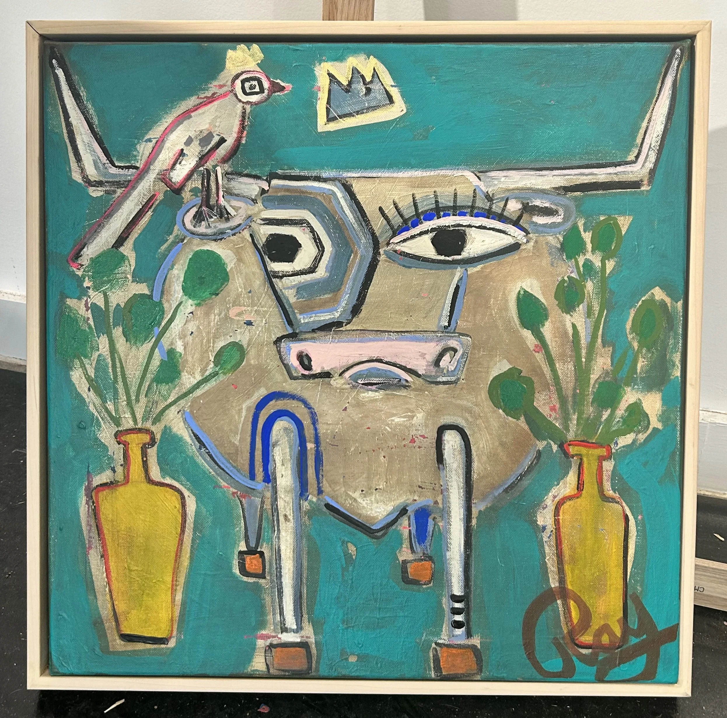 Cow Fresco - SOLD