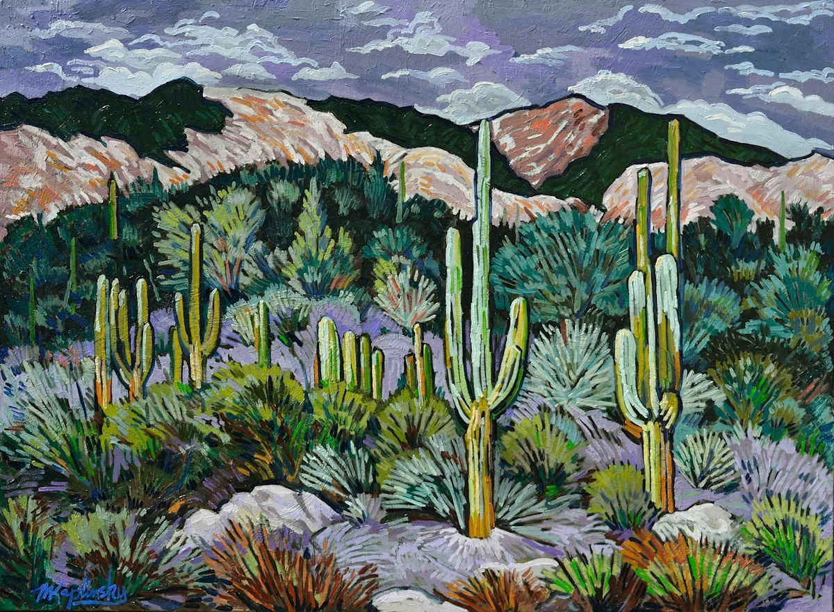 Desert Night, Full Moon Effect - $5,900