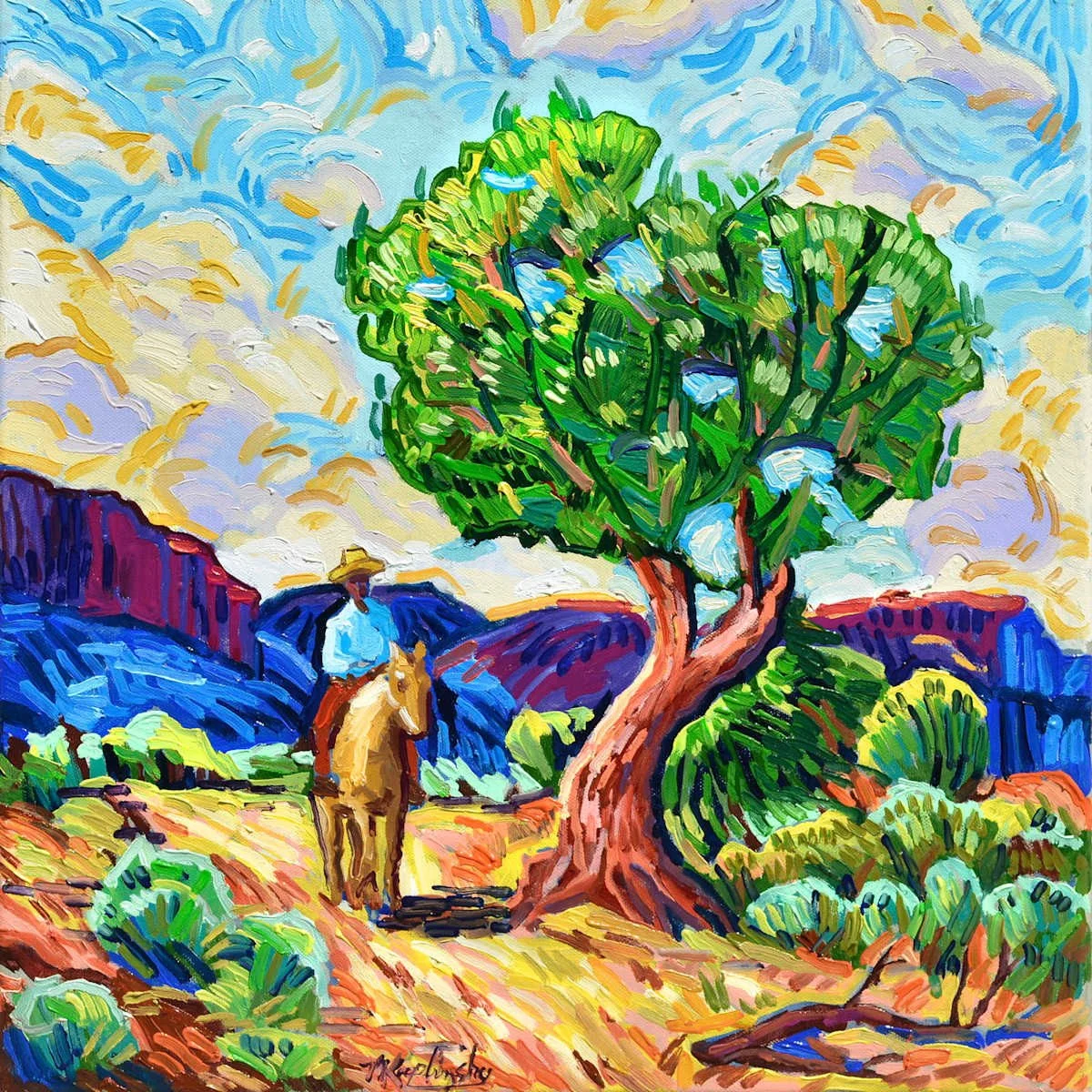 The Old Juniper - $1,800