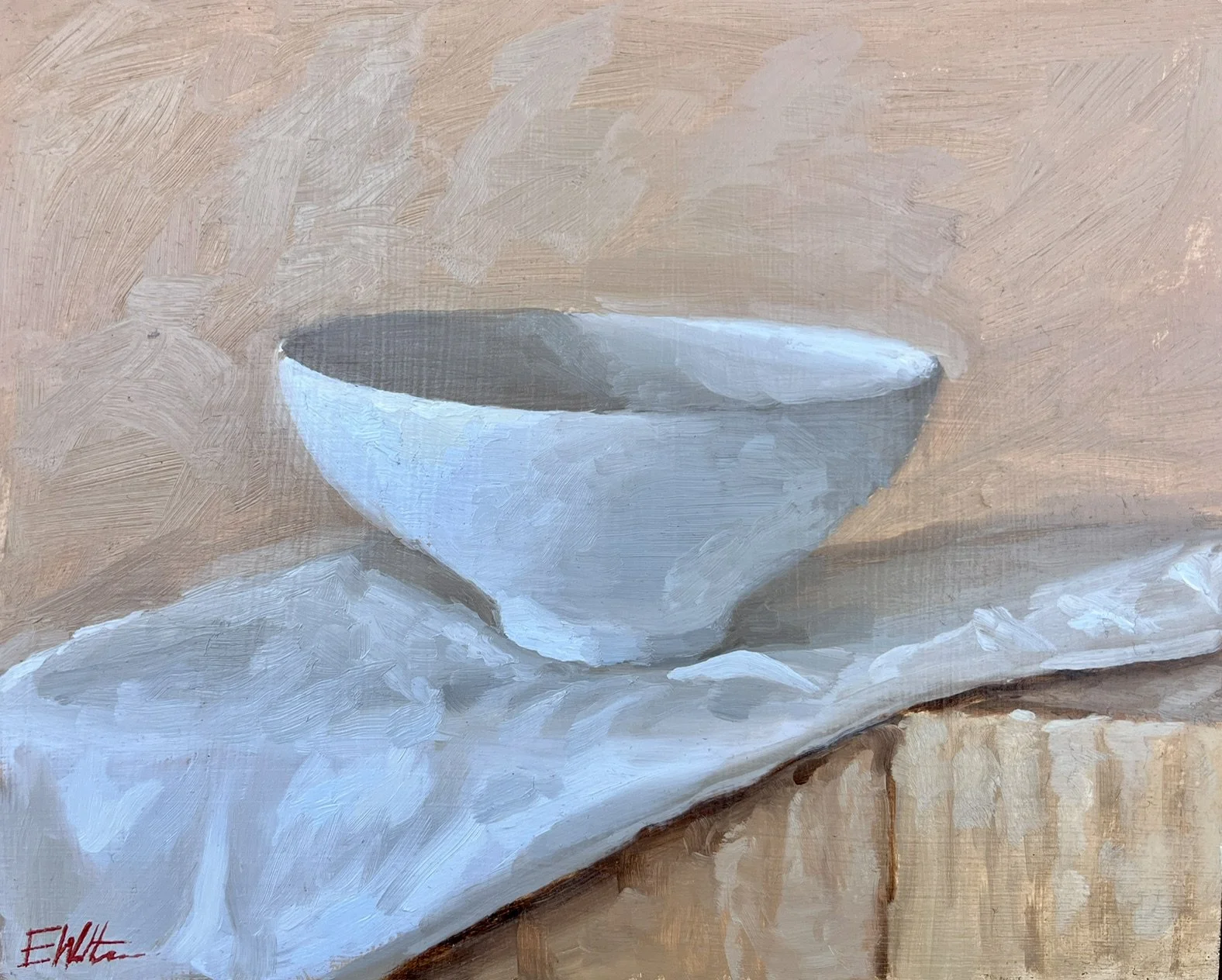 Bowl on Cloth 1 - $700
