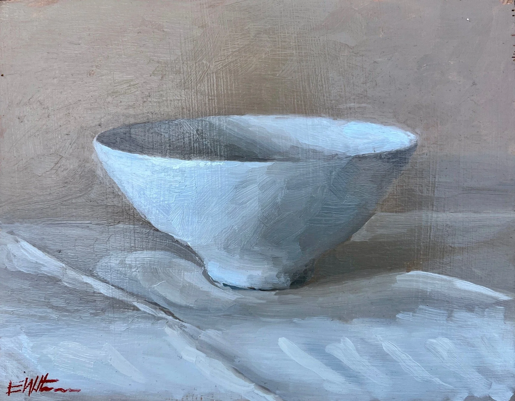Bowl on Cloth 2 - $800