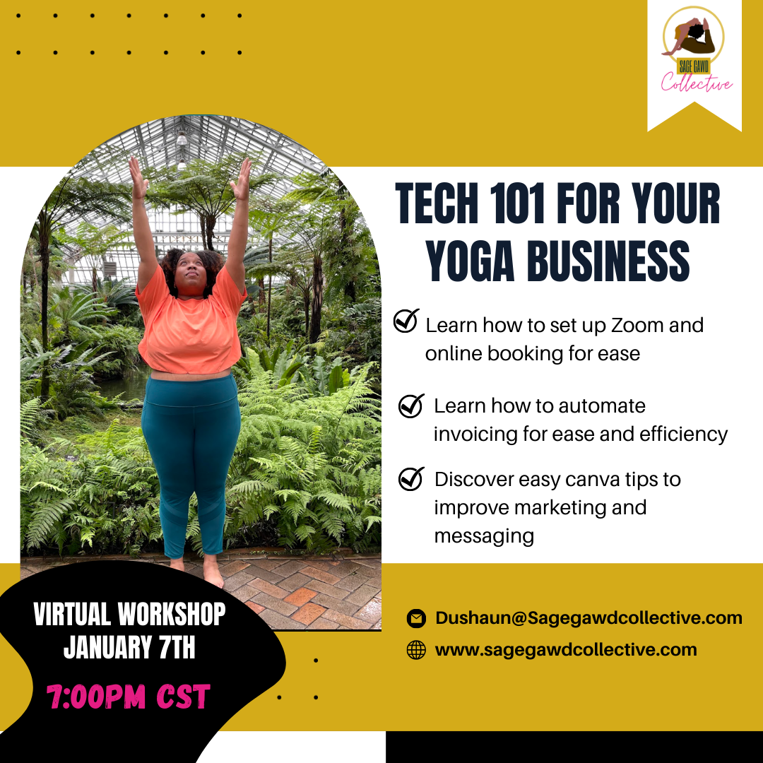 Tech 101 for your Yoga Business