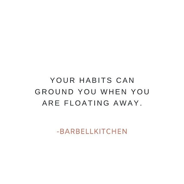 A gentle reminder that your morning routine, your habits, your approach to your day can set the tone (and mood) for what is to come.

Feeling like you&rsquo;re out of control? Uncertain times? Floating away? (I&rsquo;m picturing the house from the mo