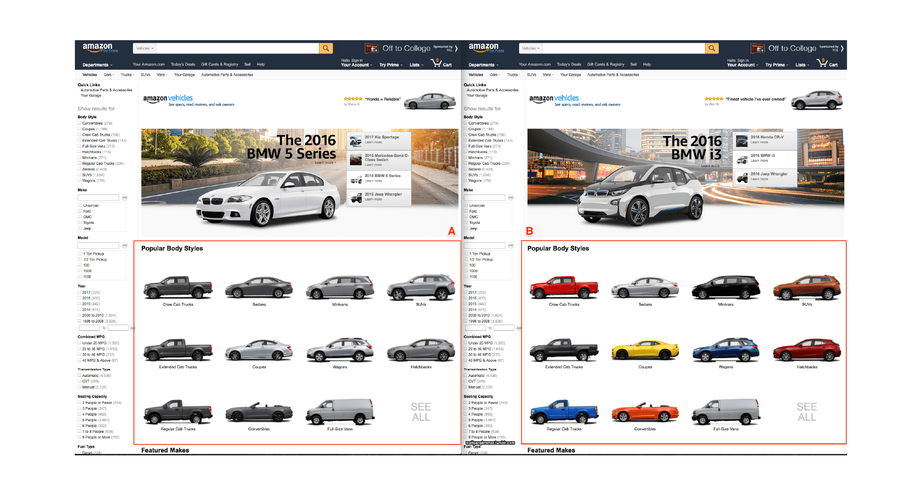 The Value of AB Testing UX Designs — CuriousCore Seed Your Ambition
