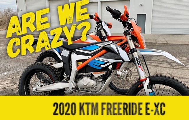 Are we crazy? So we decided to get our hands on a #ktmfreerideexc. Video of the box opening on our YouTube channel.
How good will an electric dirt bike be? We will find out.
.
.
.
.#ktm #electric #electricdirtbike #freeride #ride #moto #motolife #dir