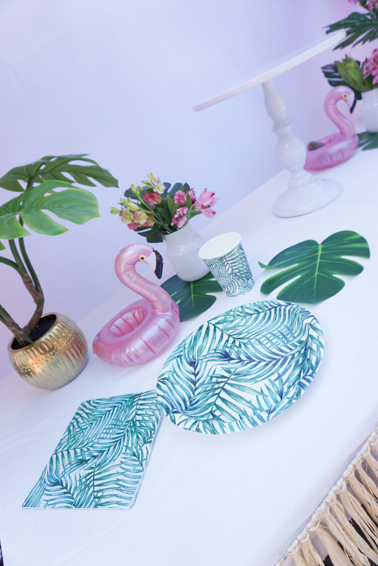 The cutest tropical party supplies!