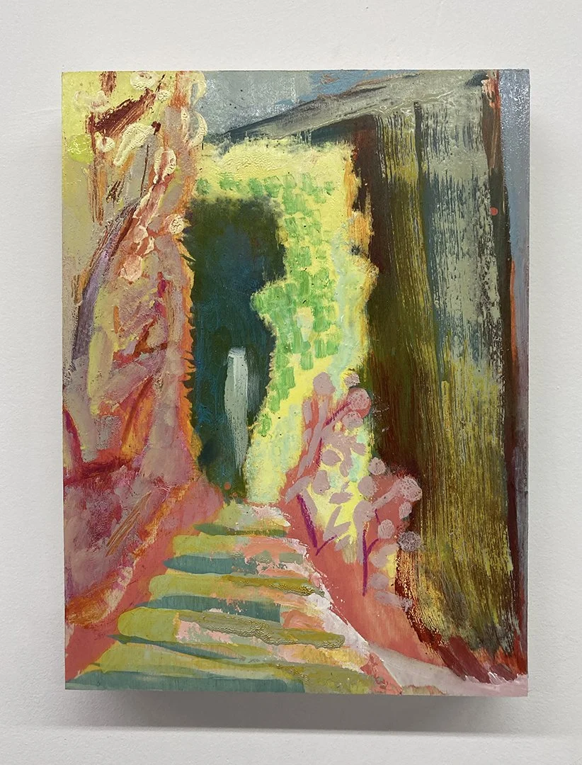    Passage      9   × 12”                                                                                                                     acrylic and oil on birch                                                                              SOLD  