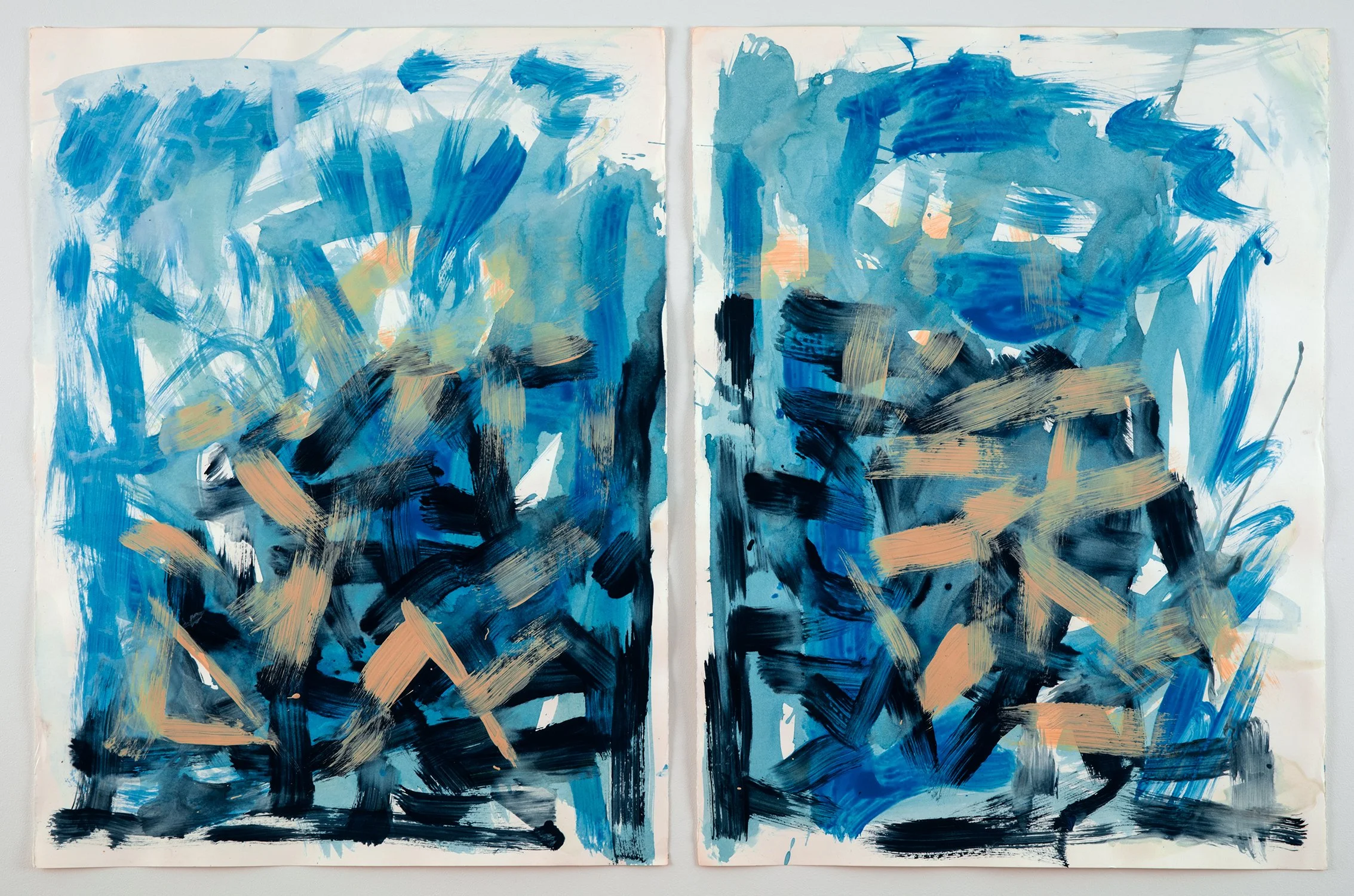    Chimera   ‍                                                                                                               ‍ 30 × 46” (diptych)                                                                                                         
