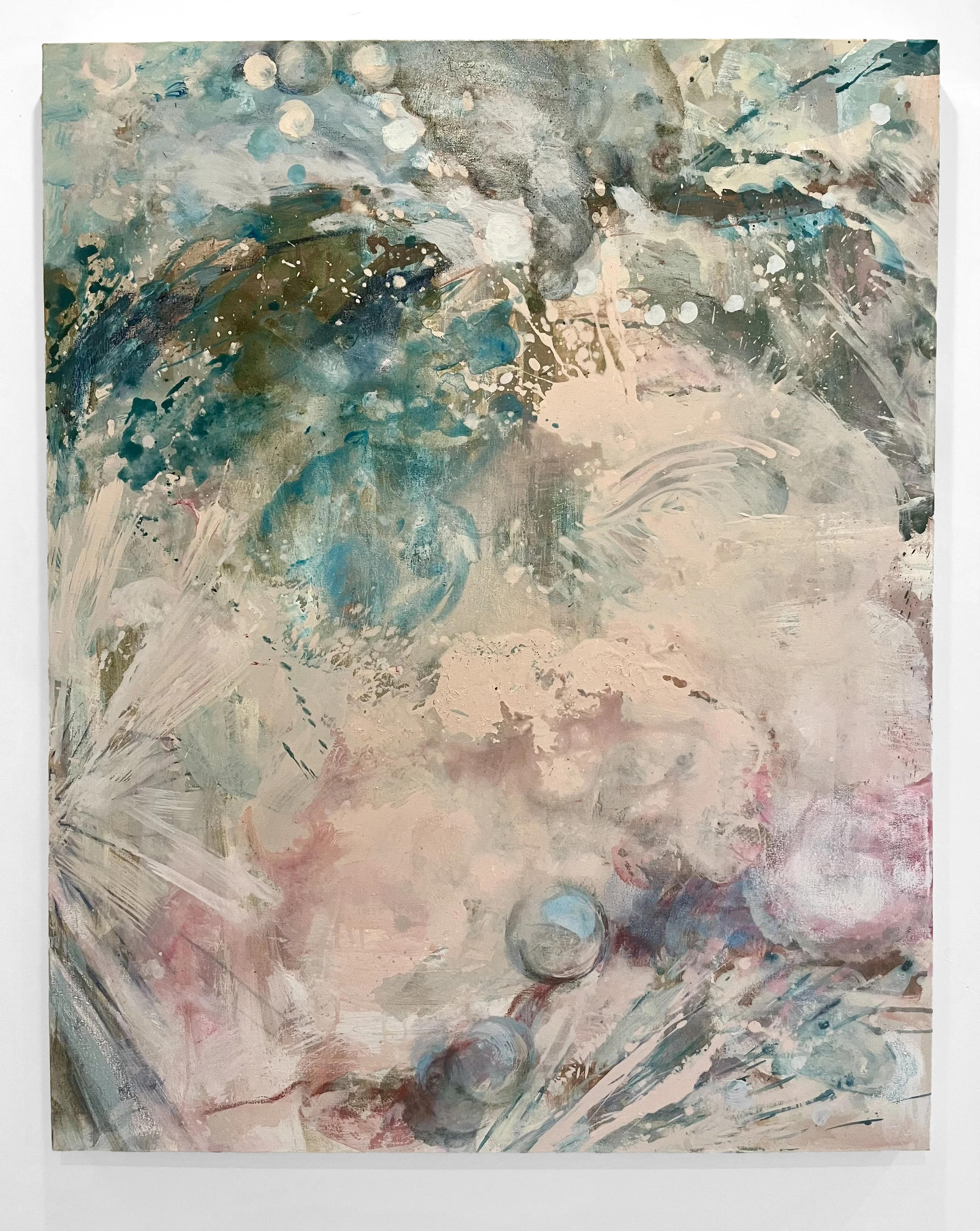    Palengenesia: Cool                                                                                               50 × 40”                                                                                                                        acryli