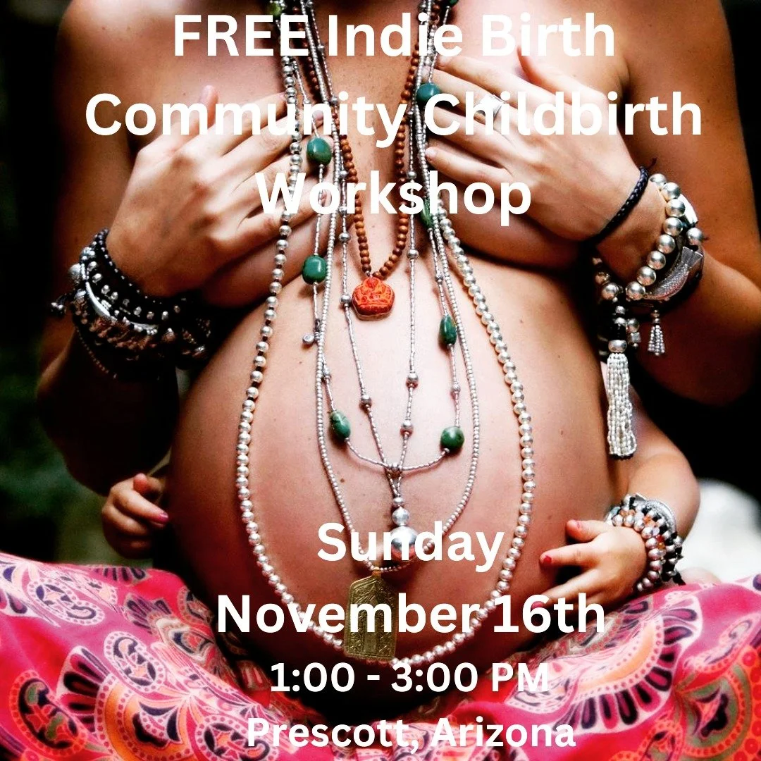 Sunday, November 16th, 2025
1:00-3:00 PM
Prescott, AZ

Join us in this multi-media and experiential learning event. We hope that you will feel fully immersed in what birth looks like and feels like when we respect the process.

You will leave this wo